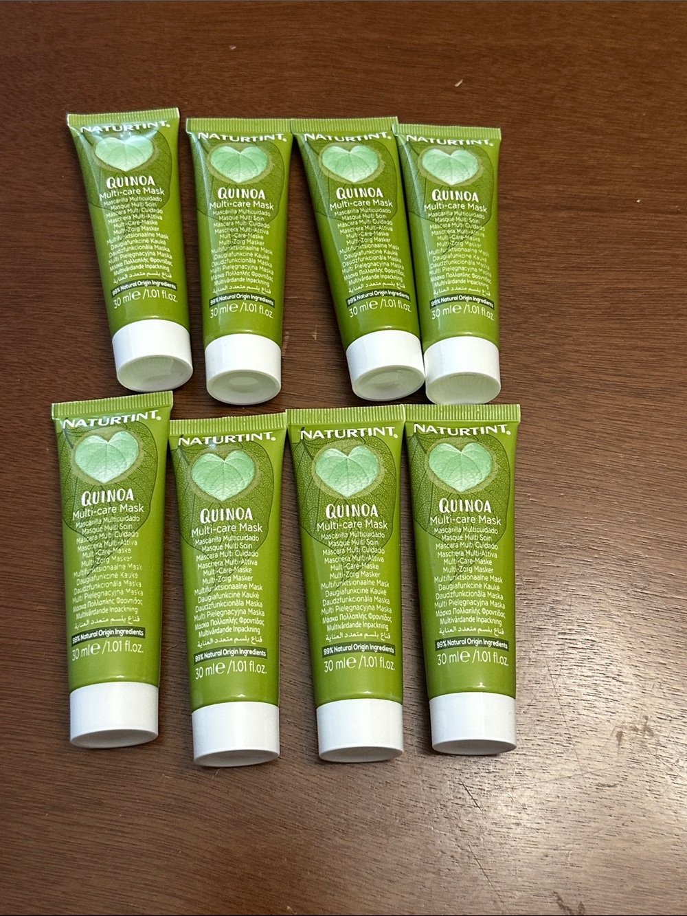 Set of 8 Naturtint Quinoa Multi-care Mask 1.01 fl oz Travel Size